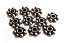 TierraCast Heishi Beads - 5mm Beaded Daisy Spacer Antique Rhodium Plated x10