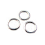 Sterling Silver - 5mm 22g Closed Jump Rings 3.8mm i.d x5