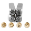 ImpressArt Zoo Stick Animals Collection 6mm Metal Stamping Design Punches (4pc Monkey, Lion, Giraffe, Elephant)