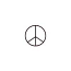 Stamping Tool Design - Peace Sign 6mm Pattern Punch Steel Stamp