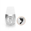 Foot Print Right 9.5mm Stamping Design Punches - ImpressArt