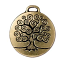 TierraCast Pewter Gold Plated 23.6mm Tree of Life Pendant