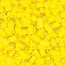 Miyuki Half Tila Bead 1/2 Cut 5mm Opaque Matte Yellow AB