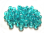 Round Glass Beads 6mm ~ Teal per Strand