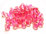 Round Glass Beads 6mm ~ Pink per Strand