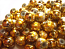 Round Glass Beads 8mm ~ Gold & Silver Metallic