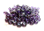 Round Glass Beads 4.5mm ~ Purple per Strand