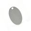 Stainless Steel Oval Tag 17.5x11.5mm 18g Stamping Blank x1