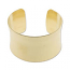 Brass Cuff Bracelet Blank Concave 1.5 inch 37mm High