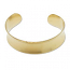 Brass Cuff Bracelet Blank Concave 0.75 inch 19mm High