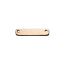 Rose Gold Filled Rectangle Name Tag 16x3.1mm 24g Stamping Blank x1