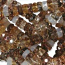 Czech Glass Fire Polished beads - 6/3mm Rondelle Honey Butter x60