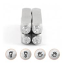 ImpressArt Hand and Feet Outline Collection 6mm Metal Stamping Design Punches (4pc Lt Hand, Rt Hand, Lt Foot, Rt Foot)