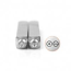 ImpressArt Screw Heads Metal Stamping Design Punches (2pc)