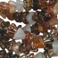 Czech Glass Flower Bell Beads 8/6mm Honey Butter x10pc