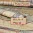 Vintage World Map Ephemera Image Design, 29 x 20.5 inch (750 x 520 mm) Collage Sheet