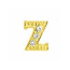 Floating Living Locket Charms, Crystal Rhinestone Gold Alphabet Letter Z