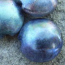 Heavy Metal Shimmer 18mm Lentil Handmade Artisan Glass Lampwork Beads - By the Bead, (Made to Order)