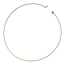 Neck Wire 16 inch - 42cm Antique Brass Add-A-Bead Necklace