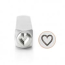 ImpressArt, Outlined Heart 6mm Metal Stamping Design Punches