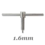 Beadsmith T-Bar 1.6mm Replacement Pin for Double Punch