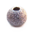 Sterling Silver Beads - 4mm Round Stardust Bead x1