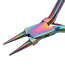 Beadsmith Pliers, Chroma Rainbow Titanium Round Nose Plier