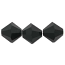 Swarovski Crystal Beads Bicone 3mm Jet Black