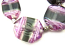 SOLD - Artisan Glass Lampwork Beads ~ Pink n Smokey Quartz Set