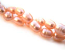 Freshwater Rice Peach PEARL Beads 6mm