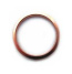 Pure 100% COPPER Jumprings - 16mm Round Flat Closed Ring x1