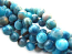 Crazy Lace Agate ~ Dyed 4mm Round Gemstone Beads per quarter strand (25 beads)