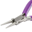 Beadsmith Purple - Super-Fine Round Nose Pliers - Jewellery Tools