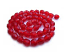 Czech Fire Polished beads 4mm Siam Ruby x50