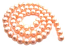 Freshwater PEARL Beads Round 6x5mm Peach