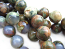 Rhyolite - Rainforest Jasper 8mm Round Gemstone Beads x1