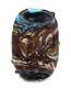 Jazzed Up 1 7/8" - 43x28mm ~ KGBeads Handmade Artisan Glass Lampwork Pendant Bead