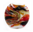 Autumn Tempest - 27mm ~ KGBeads Handmade Artisan Glass Lampwork Pendant Bead x1