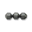 Magnetic Hematite Beads - 4mm Double Drum Bead x1