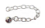 Sterling Silver Extension Chain - Extender with 5mm Bead Charm x1