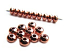Base Metal Beads - 3x2mm Donut Spacer Copper Plated x144