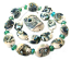THALASSA - Sea Scarabs - Ian Williams Artisan Glass Lampwork Beads