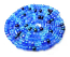 Czech Seed Beads 6/0 Blue Tones 1 mini Hank