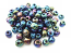 Glass Seed Beads 6/0 - 4mm Iris Blue 50g