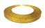 Metallic Ribbon 12mm - Gold 25yd roll - 22.85m