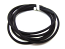 Jewellery Tube PU Tubing 2.5mm - Black x100cm