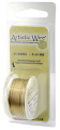 Artistic Wire 28ga Non-Tarnish Brass per 15 yd (13.7m) Dispenser Roll