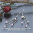 Jewellery Project Kit - Beadmaster's DIY  with CD Guide - Milky Pink Earrings