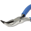 Beadsmith Colour ID Blue Bent Chain Nose Economy Pliers - Jewellers Tools