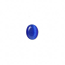 Cabochon - A Grade Cats Eye/Fibre Optic Blue 10x8mm Oval x1